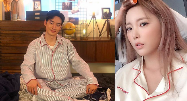 /사진=배우 이제훈, 가수 홍진영 인스타그램