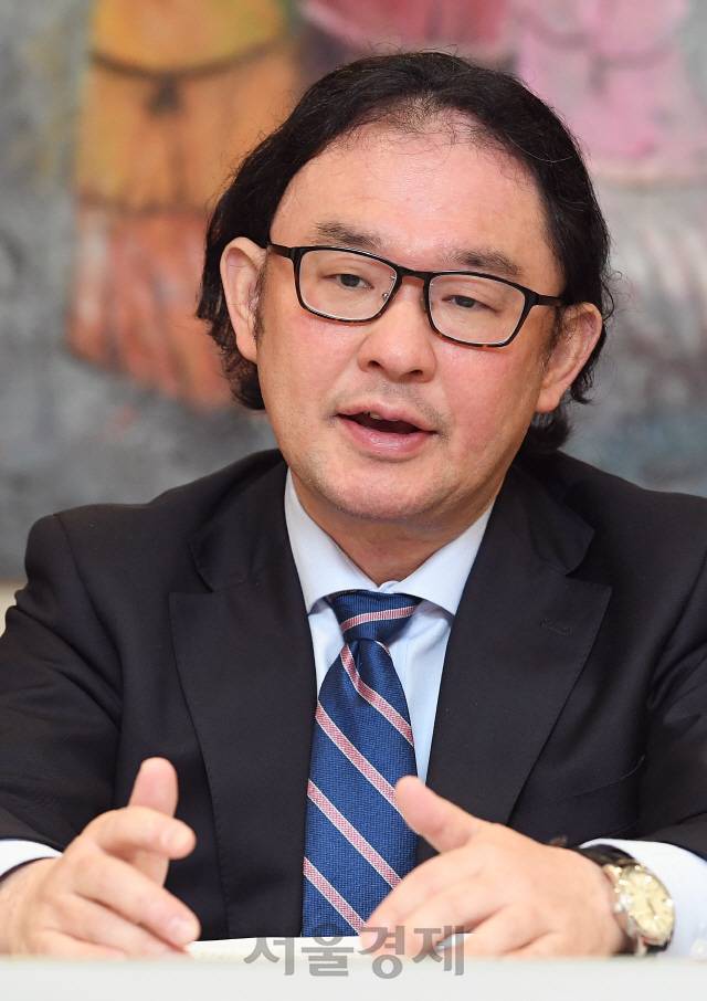 니시나가 도모후미 주한 일본대사관 경제공사. /오승현기자