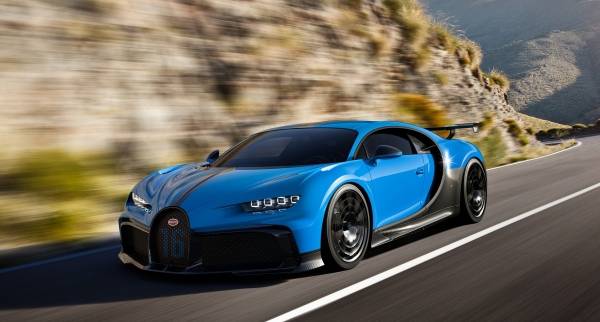 부가티 '시론 퓨어 스포츠'