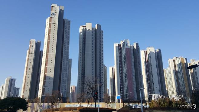 인천 송도의 한 아파트 단지. /사진=김창성 기자