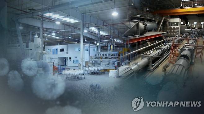 글로벌 생산기지 줄줄이 중단 (CG) [연합뉴스TV 제공]