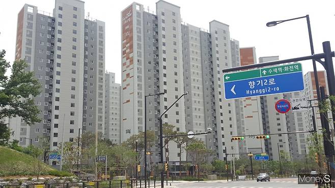 향동지구의 한 아파트 단지. /사진=김창성 기자