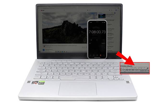 성능도 성능이지만 배터리 효율도 인상적이다.