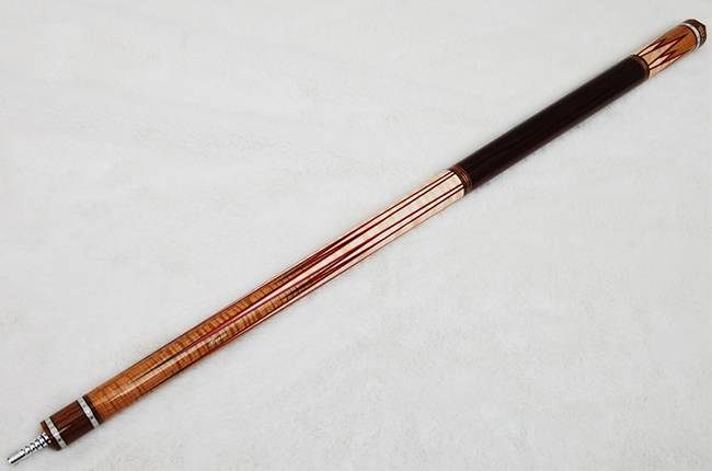 김재근은 향후 PBA대회서 TAS가 제작한 "커스텀(수제)큐"를 가지고 경기할 예정이다. 김재근 선수가 사용할 TAS큐의 하대. (사진제공=TAS)