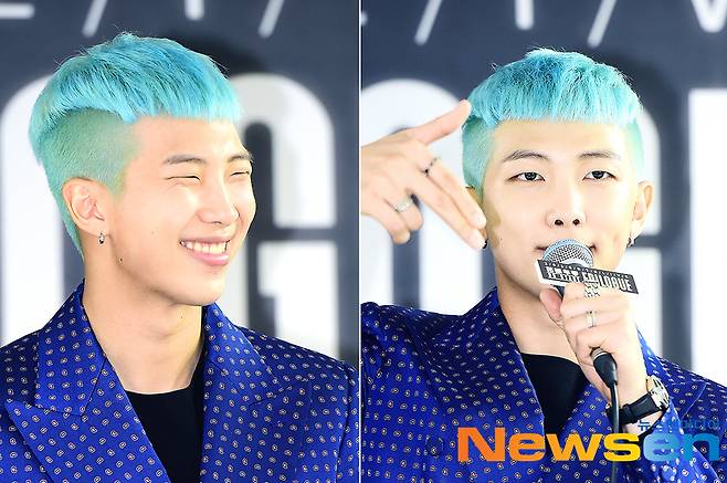 2016년 5월 7일 BTS 단독콘서트 기자회견

2016년에 이미 시도한 박새로이 머리