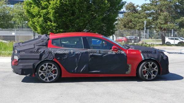 기아차 '스팅어 페이스리프트' (출처 ː Motor1.com)