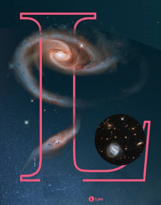 허블우주망원경이 촬영한 처녀자리 은하단(오른쪽). 이를 통해 허블상수 값의 오차범위가 10%로 줄었다. NASA 제공