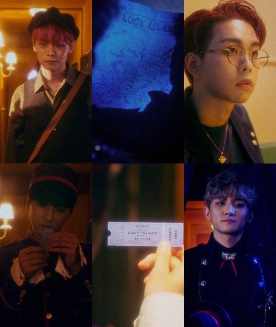 ‘인트로’에 맞춰 제작한 프롤로그 필름. 루시 아일랜드로 떠나는 여정을 담아 ‘트래블러 & 가이드’란 이름을 붙였다. [사진 미스틱스토리]