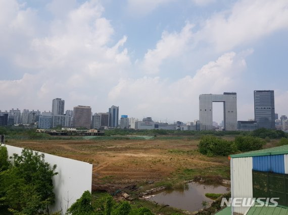 용산철도창부지 전경/뉴시스