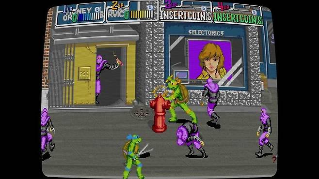 마메에서 GLSL 쉐이더를 적용한 모습