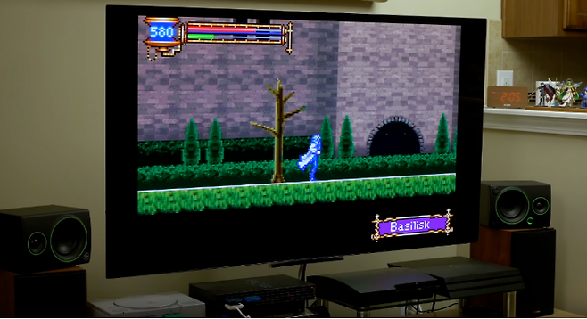 OLED TV와 레트로 게임의 만남