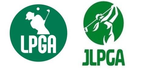 일본의 JLPGA는 올해 로고를 피니시하는 모습으로 바꿨다.