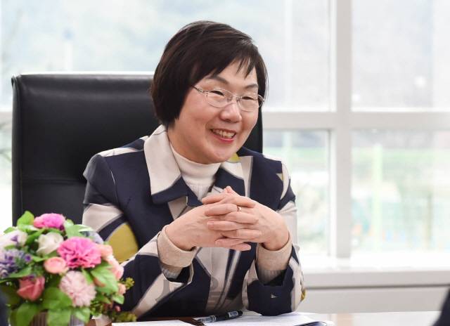 정대협 출신으로 내리 5선 국회의원을 지내고 코이카 수장이 된 이미경 이사장. /사진제공=코이카