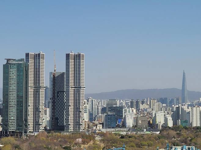 서울 성동구 성수동 일대 초고가 단지 모습. [헤럴드경제DB]