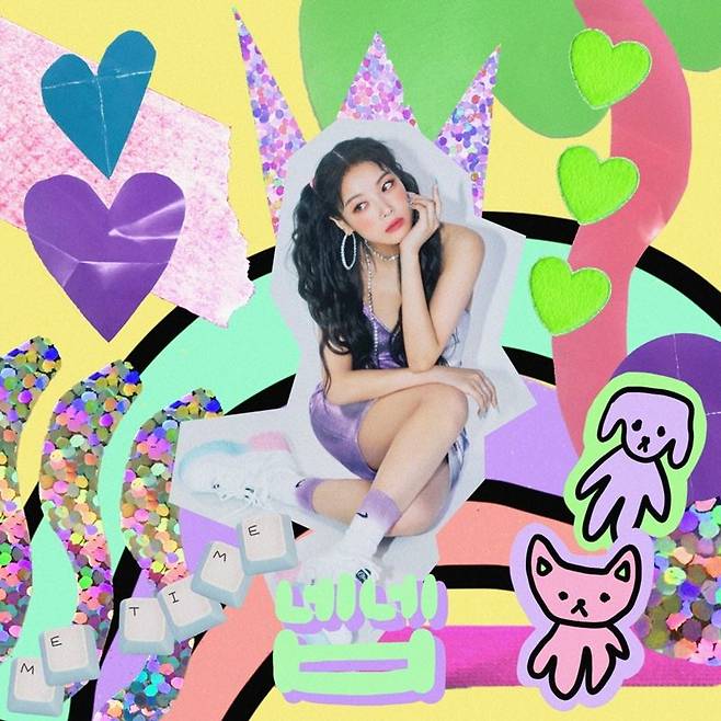 지난 21일 저녁 6시 정식 발매된 유빈의 새 디지털 싱글 '넵넵' (사진=르엔터테인먼트 제공)