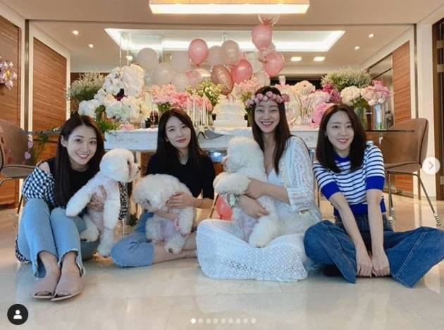 서효림 베이비샤워/사진=김민정 인스타그램