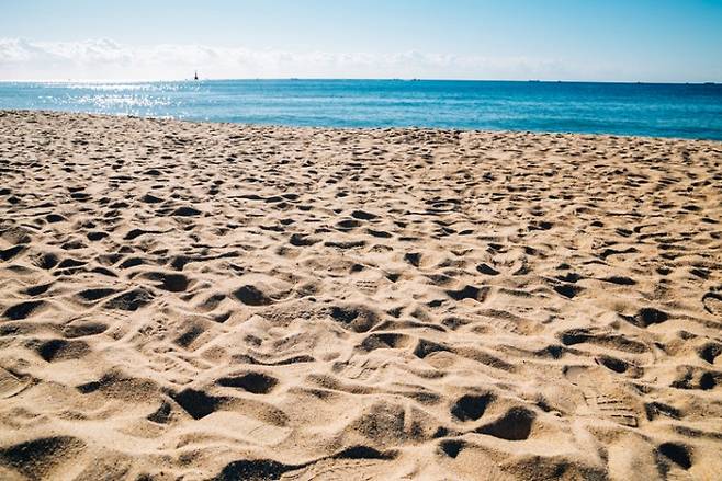 한국에서 가장 유명한 해운대 백사장의 경우 2015년 보도 자료에 따르면 그 넓이가 14만6천6 제곱미터라고 한다. 게티이미지뱅크 제공
