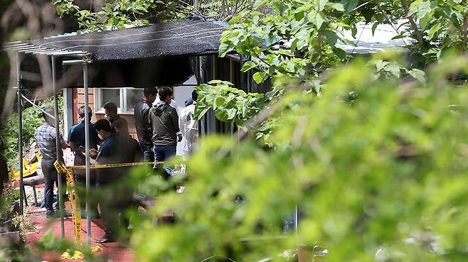 소방관 사망 사고 현장 감식