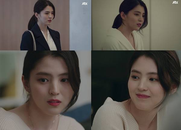 '부부의 세계'에서 여다경 역을 맡은 한소희는 내연녀 역할만 세 번째라며 이미지 고착에 대한 걱정도 있었지만 매번 다른 캐릭터를 연기하는 마음으로 임했다고 말했다. /JTBC 제공