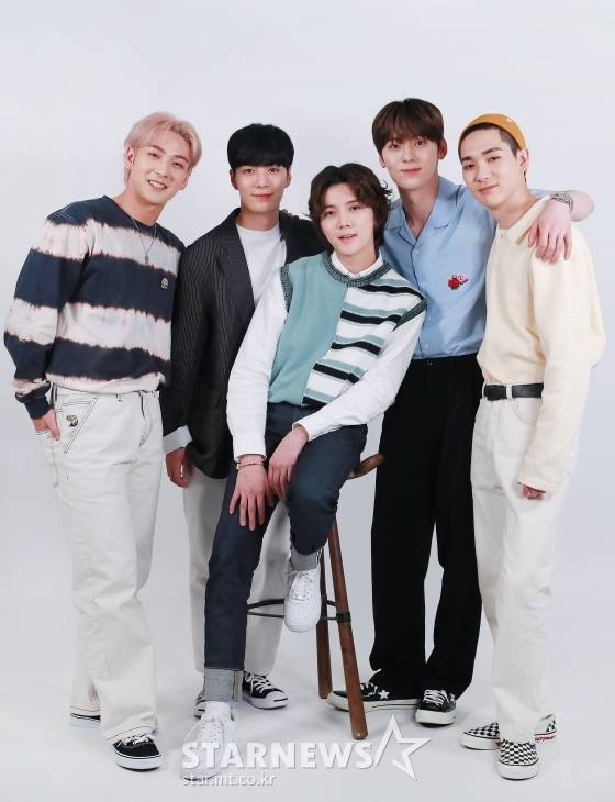 그룹 뉴이스트 AAA 인터뷰 / 사진=이동훈 기자 photoguy@