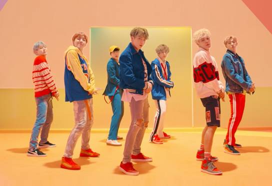 BTS's "DNA" (2017) surpassed 1 billion views on YouTube. [BIG HIT ENTERTAINMENT]