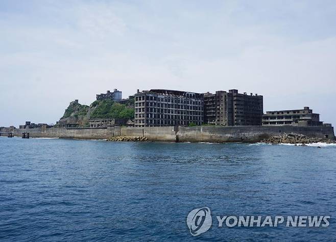 조선인이 강제징용돼 노역했던 일본 하시마(군함도) 섬 [서경덕 교수 제공]