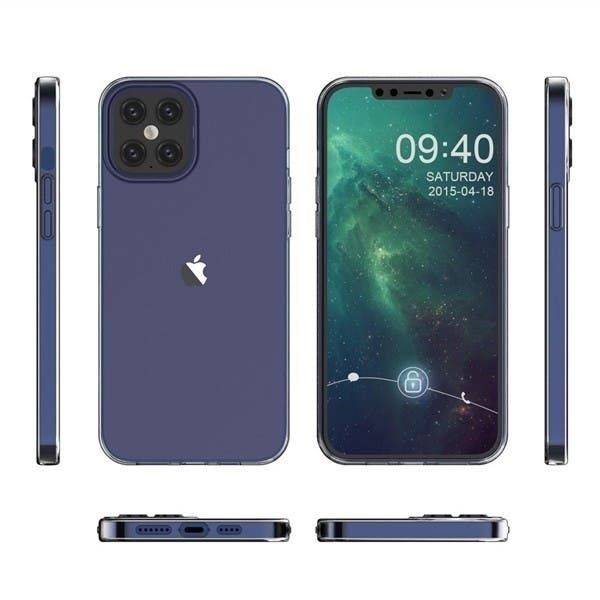 아이폰12 프로 맥스 렌더링 이미지. (사진=기즈차이나)