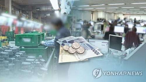 최저임금(CG) [연합뉴스TV 제공]