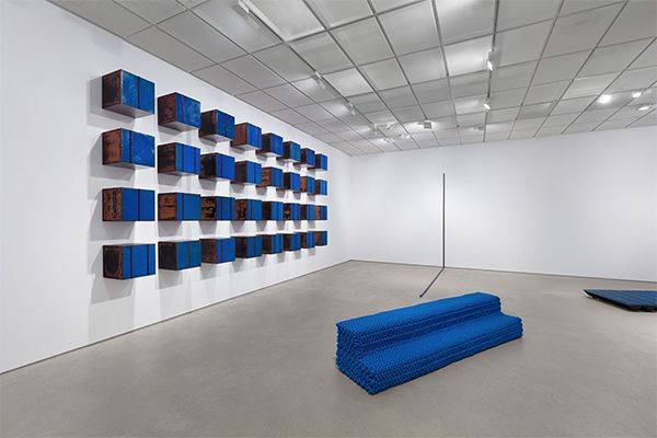 이광호 작가의 개인전 〈Composition in Blue〉 전경