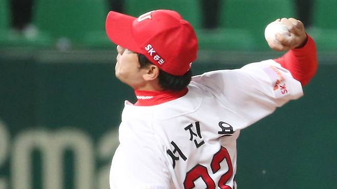 SK 와이번스 서진용 선수