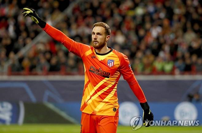 아틀레티코 마드리드 골키퍼 얀 오블라크. [EPA=연합뉴스 자료사진]