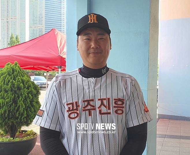 ▲ 광주진흥고 오철희 감독. ⓒ 목동, 박성윤 기자