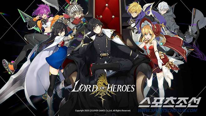 클로버게임즈의 첫 출시작 '로드 오브 히어로즈'