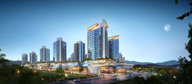 '디에이치 한남' 투시도 ⓒ현대건설