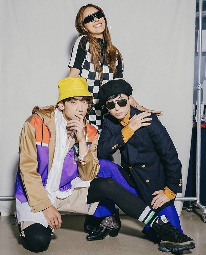 ▲ '싹쓰리' 메이크오버가 공개됐다. 출처ㅣ'놀면 뭐하니' SNS