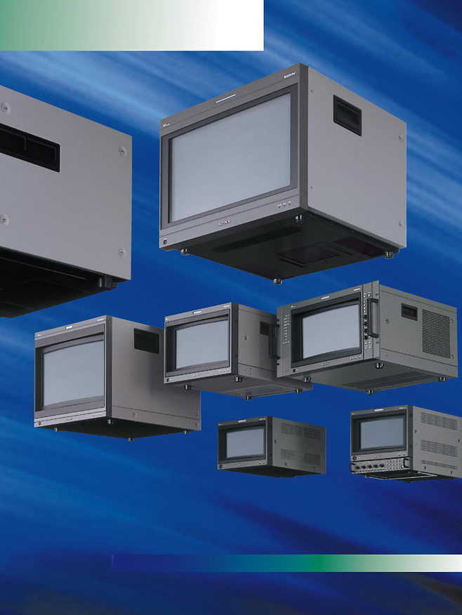 소니 BVM 모니터들