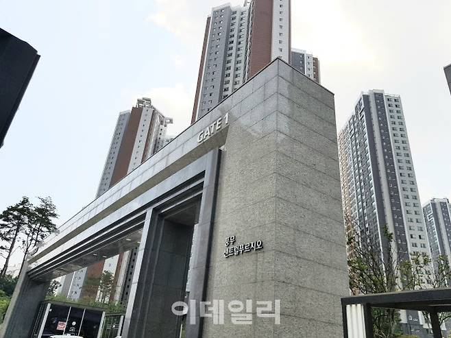 경기도 김포시 풍무동 풍무 센트럴 푸르지오. (사진=정두리 기자)