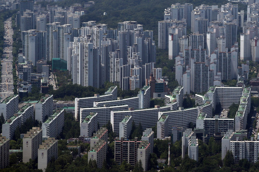 지난 22일 서울 강남구 대치동 일대 아파트 단지 모습. 연합뉴스