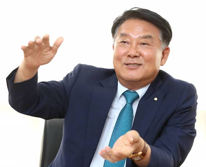 박재홍 대한주택건설협회장 인터뷰 / 사진=이기범 기자 leekb@