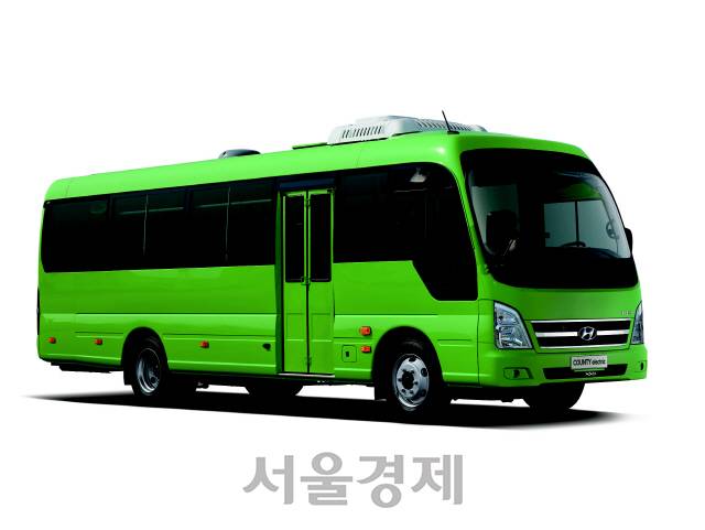 카운티 일렉트릭 마을버스./사진제공=현대차