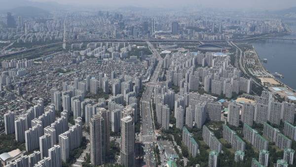 서울 잠실 일대 아파트 단지의 모습. 연합뉴스