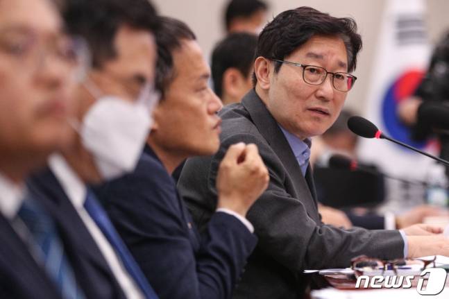박범계 더불어민주당 의원이 지난달 24일 국회 법제사법위원회 전체회의에서 질의응답을 하고 있다. /사진=뉴스1 성동훈 기자