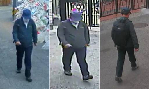 폐쇄회로(CC)TV에 잡힌 박원순 서울시장의 생전 마지막 모습. SBS 캡쳐·뉴스1&nbsp;