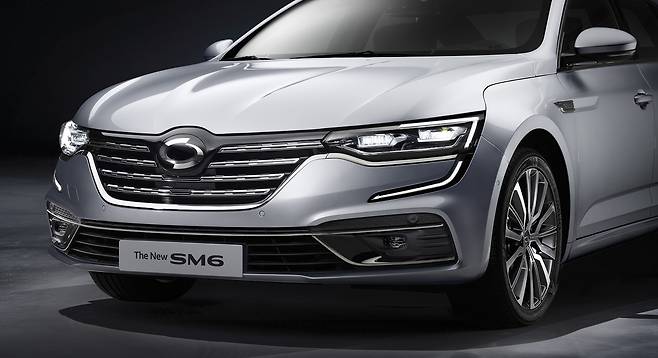 THE NEW SM6'(르노삼성자동차 제공)© 뉴스1
