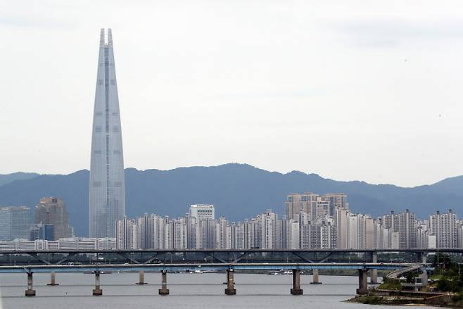 서울 송파구 잠실 아파트 단지 모습. 연합뉴스 제공