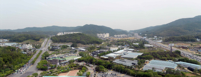 서울 서초구 내곡동 그린벨트 전경./서울경제DB