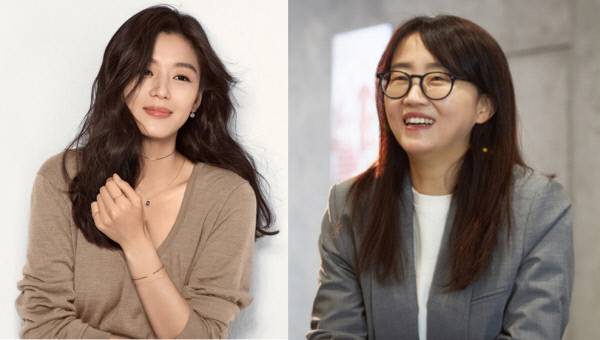 왼쪽부터 전지현, 김은희