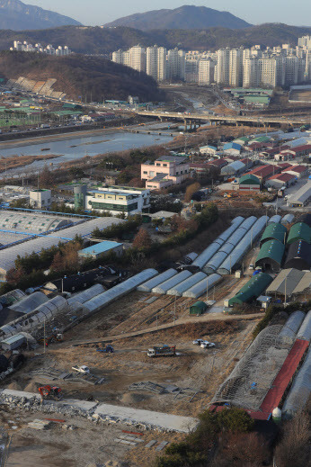 경기 남양주시의 남양주왕숙 신도시 예정부지(사진=뉴시스)