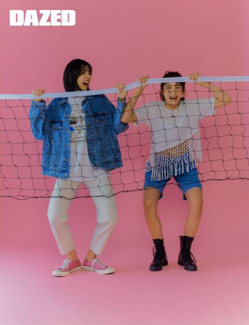 쌍둥이 배구선수 이재영(왼쪽)과 이다영. 제공|데이즈드