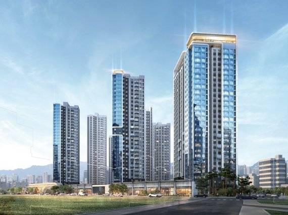 롯데캐슬 리버파크 시그니처 투시도.